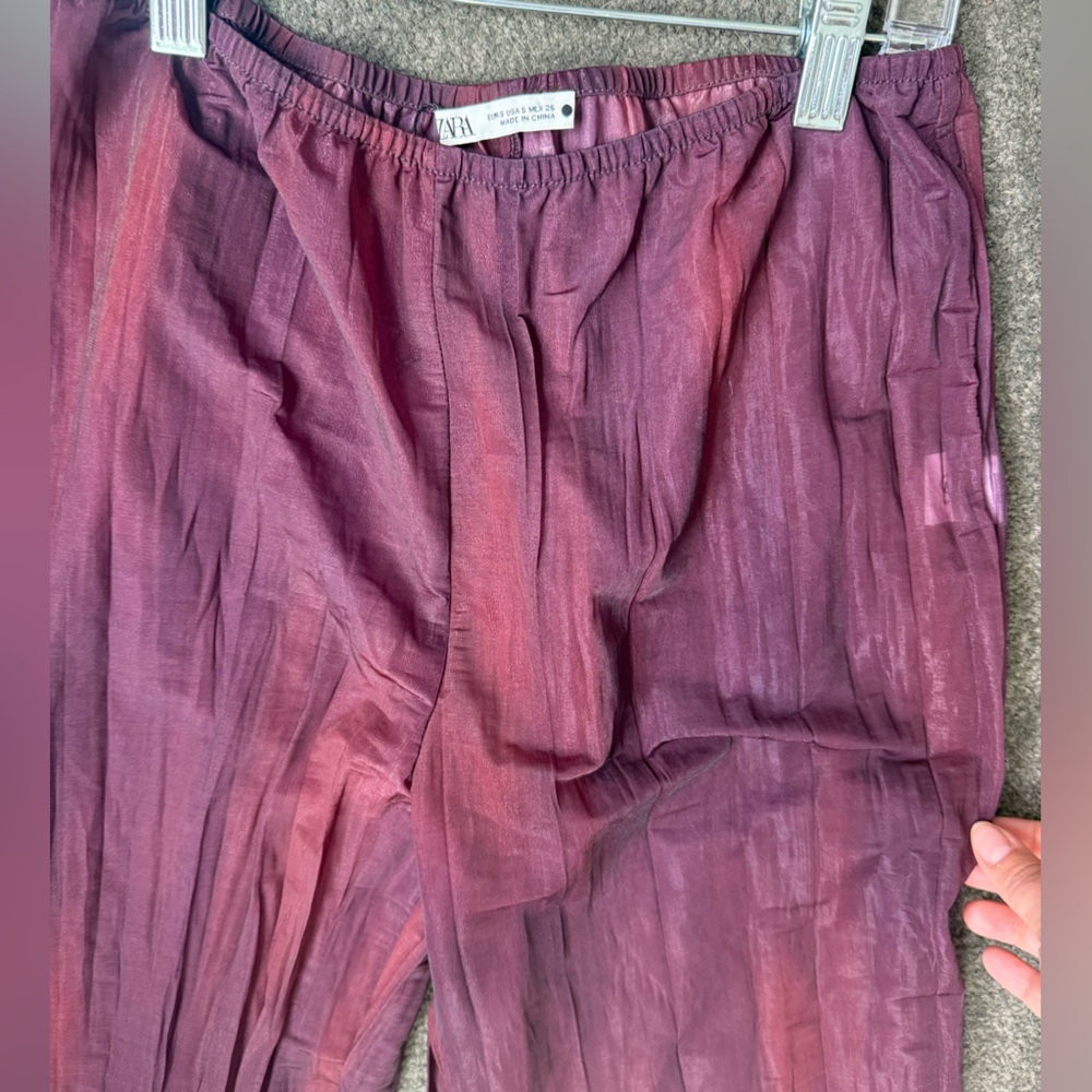 Zara Plum Trousers